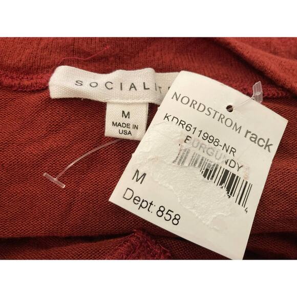 Stitchdrop Pullover Striped Sweater Dress Sz Medium in Technician Blue NWT - Picture 7 of 8